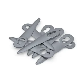 Jeux de couteaux en plastique, (huit pièces)