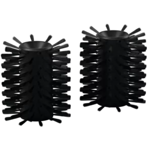 Brosses, pour brosse-rouleau rotative